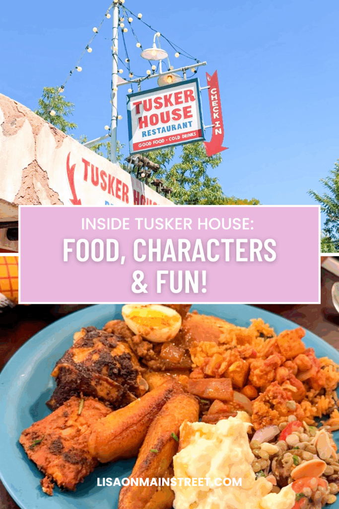 Step inside Tusker House at Disney’s Animal Kingdom! Here’s a look at the food, characters, and experience that make this dining spot so special.