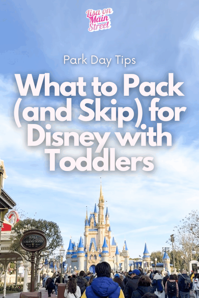 Packing for Disney with toddlers doesn’t have to be overwhelming. Here’s exactly what you’ll need in the parks: and what you can leave at home.