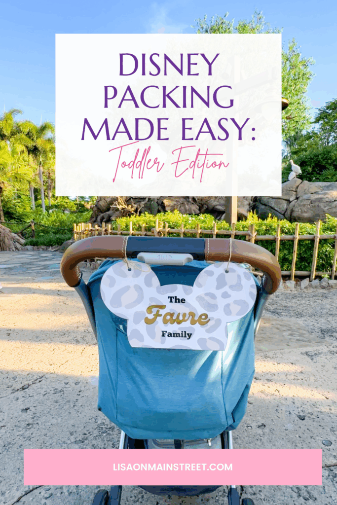 Traveling to Disney with toddlers? Skip the stress of overpacking. This guide breaks down the essentials you really need: plus what you can leave behind.