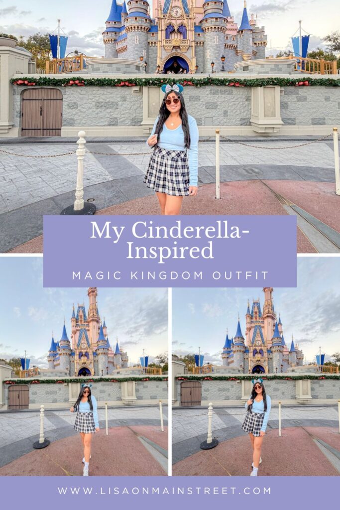 This Cinderella Disneybound combines comfort and style for a full day in the parks. See the complete outfit and why it's one of my favorite Disney-inspired looks.